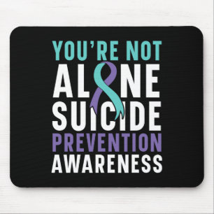 Sie sind nicht allein Depression Suizidprävention Mousepad