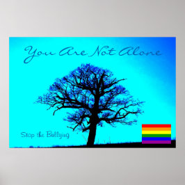 Sie sind nicht allein/LGBT Poster