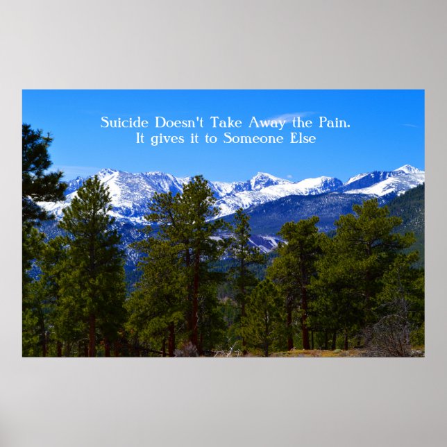 Sie sind nicht allein/Support-Poster Poster (Vorne)