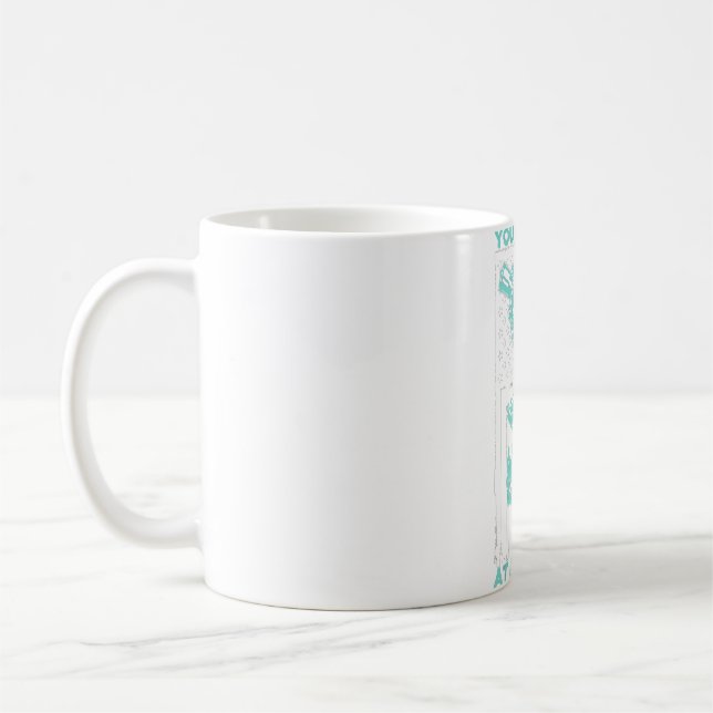 Sie sind nicht auf meiner Ebene Land Surveyor USA  Kaffeetasse (Links)