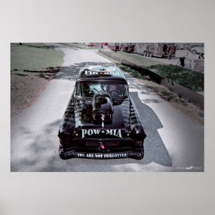 Sie sind nicht vergessen 1955 POW-MIA Chevy Poster
