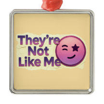 Sie sind nicht wie ich Lustiges Zwinker-Emoji
