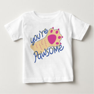 Sie sind pawsome: Tiny Schwanz Wagger Edition Baby T-shirt