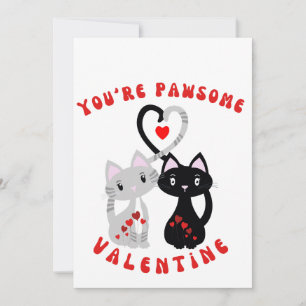 Sie sind pawsome Valentine by InesNesi Feiertagskarte
