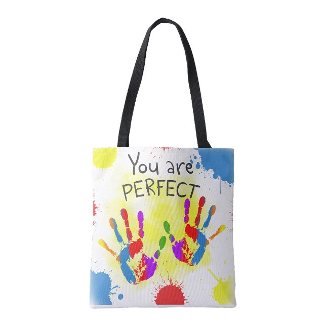 Sie sind perfekt Autism Tote Bag Wiederverwendbare (You are perfect Autism Tote Bag)