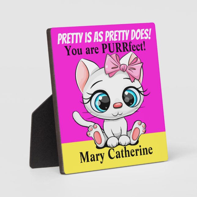 Sie sind perfekt Plaque Fotoplatte (Vorderseite)