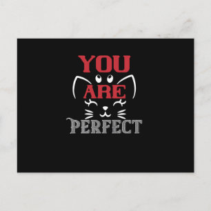 Sie sind perfekt postkarte