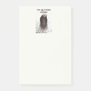 Sie sind Phantastische Niedliche Puppe mit süßem O Post-it Klebezettel