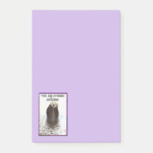 Sie sind Phantastische Niedliche Puppe mit süßem O Post-it Klebezettel