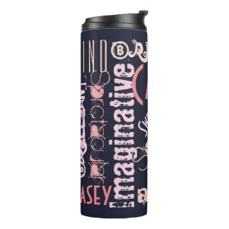 Sie sind Phantastische Personalisierte Namen Words Thermosbecher