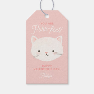 Sie sind Purfect Kitty Cat Klassenzimmer Valentins Geschenkanhänger