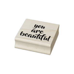 Sie sind schöne Gummi Briefmarke, Liebe Gummi Brie Gummistempel