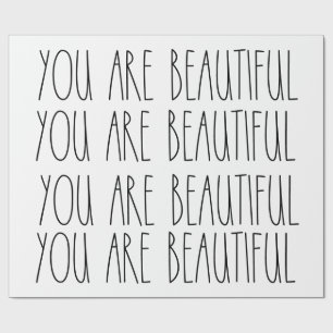 Sie sind schönes Rae Dunn inspiriertes Geschenkpapier