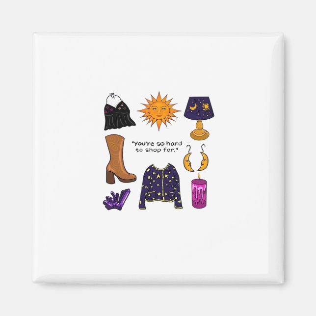 Sie sind schwer zu kaufen für Whimsigoth ästhetisc Magnet (Vorne)