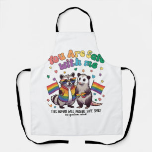 Sie sind sicher bei lGBT-Raccoon-Tieren Schürze