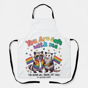 Sie sind sicher bei lGBT-Raccoon-Tieren Schürze