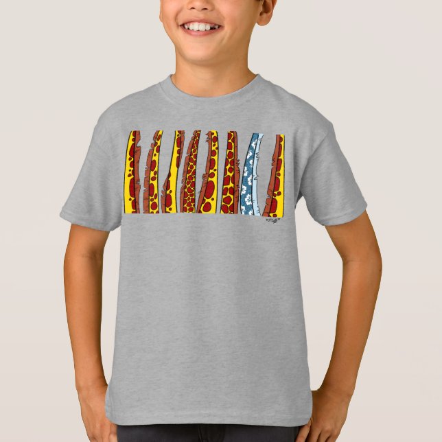 SIE SIND SIE GIRAFFE von Jeff Willis Art T-Shirt (Vorderseite)