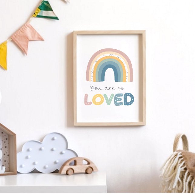 Sie sind so beliebt Rainbow Baby Kinderzimmer Poster (Von Creator hochgeladen)
