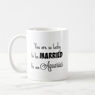 Sie sind so glücklich, zu einem Wassermann Tasse