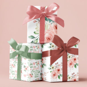 Sie sind so lieblich Rose, Papierblätter zu packen Geschenkpapier Set