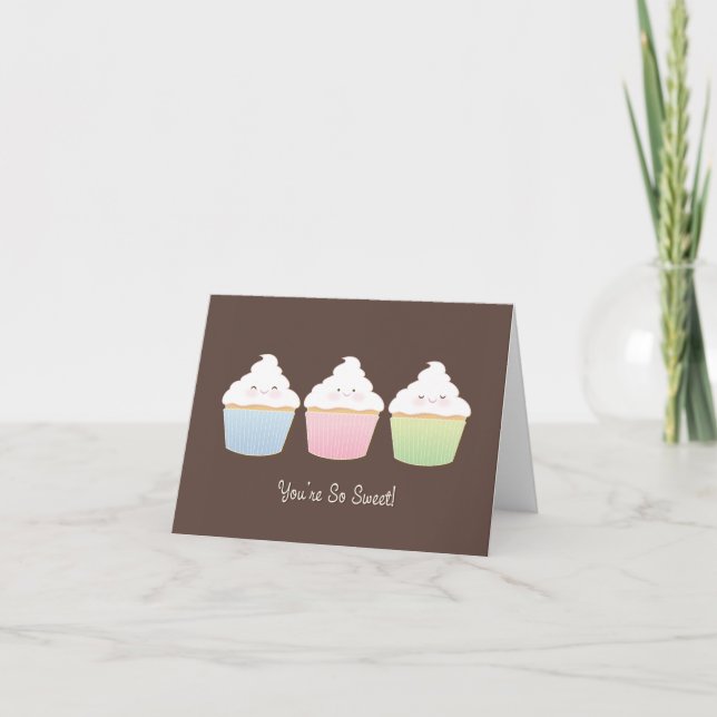 Sie sind so süß karte (Vorderseite)