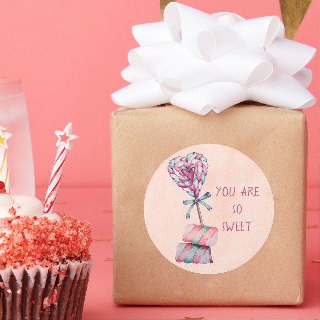 Sie sind so süß Valentinstag Bonbons Aufkleber (Party)