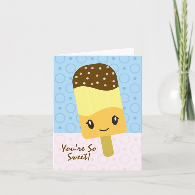 Sie sind so süßes Notecard Karte (Vorderseite)