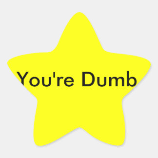 Sie sind stummer Aufkleber