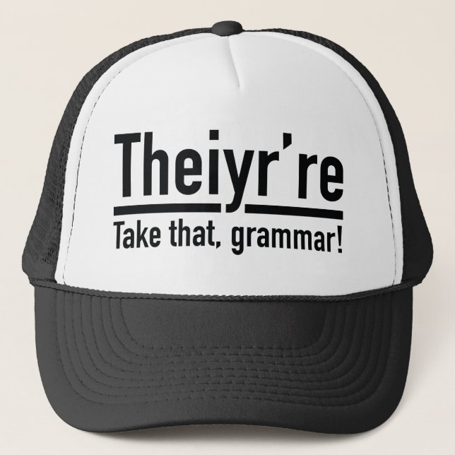 Sie sind truckerkappe (Vorderseite)