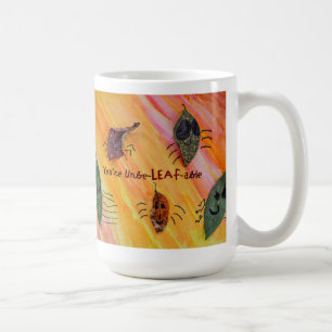 Sie sind UnbeLEAFable - Kids Art für CHOC Kaffeetasse