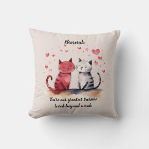 Sie sind unser bester Schatz Kissen