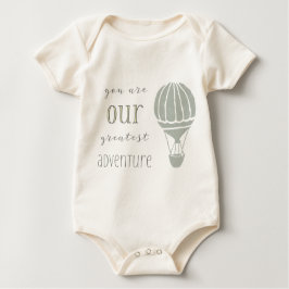 Sie sind unser beststes Abenteuer Baby Strampler