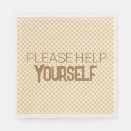 Sie sind unser Sonnenlicht Papier Napkin Serviette