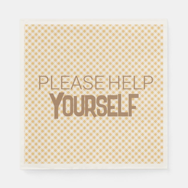 Sie sind unser Sonnenlicht Papier Napkin Serviette (Vorderseite)