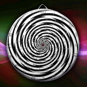 Sie sind verrückt Hypnose Spirale Dartscheibe