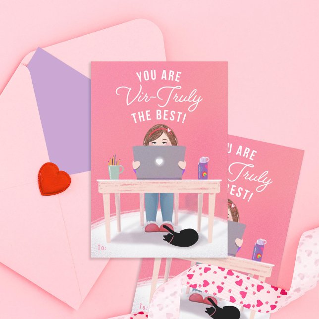 Sie sind wahrlich der beste Klassenraum Valentine Einladung (Von Creator hochgeladen)