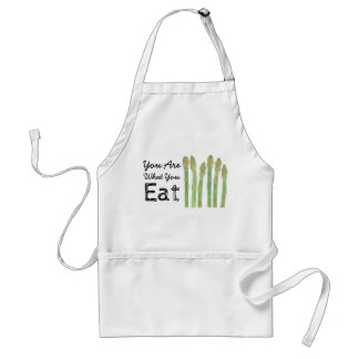 Sie sind, was Sie Spargel-Schürze essen Schürze