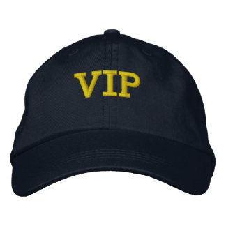 Sie sind, was Sie tragen.  EIN VIP. Bestickte Baseballkappe