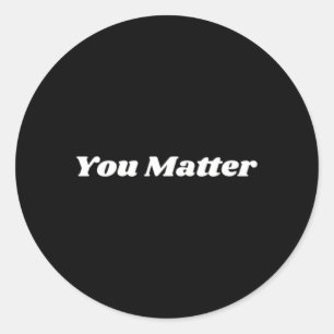 Sie sind wichtig, um die Gesundheit der Staaten zu Runder Aufkleber