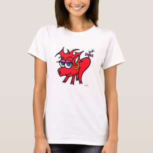 sie smirk - Farbe T-Shirt