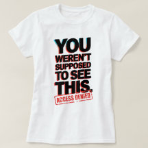 Sie sollten das nicht sehen