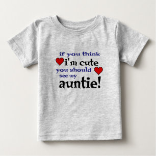 Sie sollten mein Herzbaby der Tantenti-Liebe für S Baby T-shirt