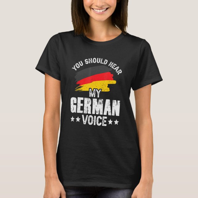 Sie sollten meinen Deutschsprachlehrer Deutschland T-Shirt (Vorderseite)