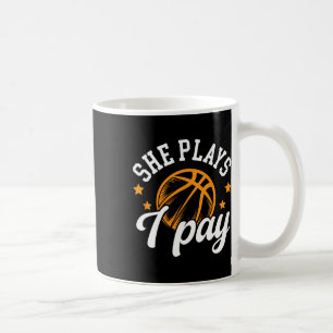 Sie spielt, ich zahle Sketll Dad eines Sketll-Spie Kaffeetasse
