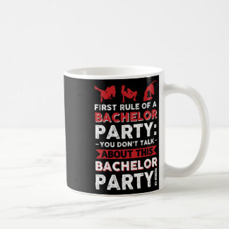 Sie sprechen nicht über diese Bachelor Party! Kaffeetasse