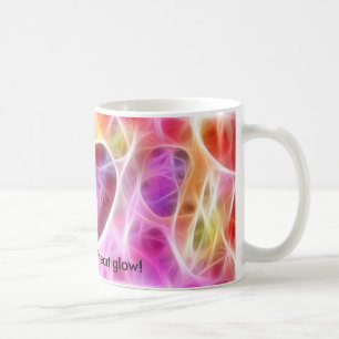 Sie stellen meine Herz-Glühen-Tasse her Tasse