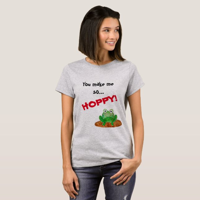 SIE STELLEN MICH SO HOPFENREICHEN T - Shirt her (Vorne ganz)