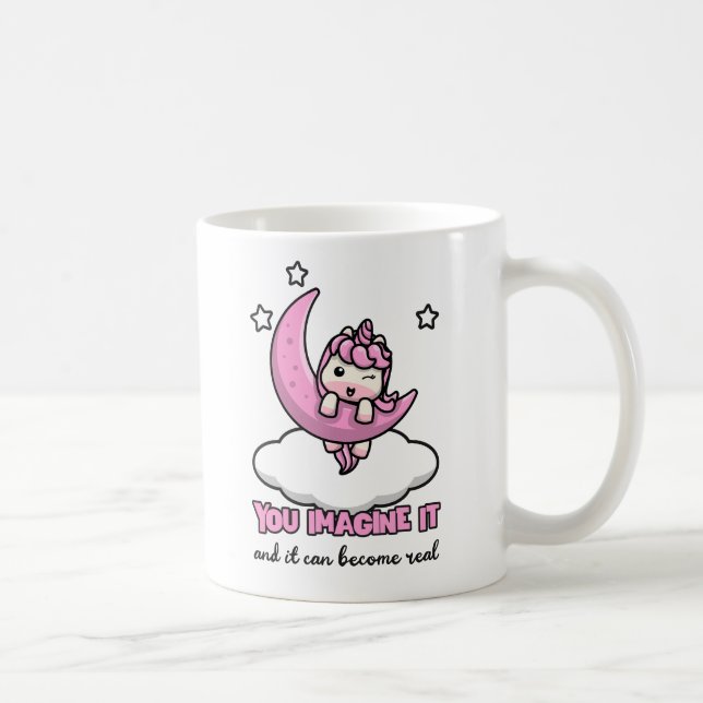 Sie stellen sich das vor und es kann echt werden kaffeetasse (Rechts)