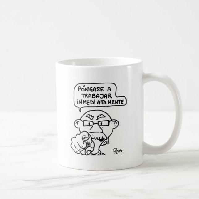 Sie stellen sich zu arbeiten tasse (Rechts)