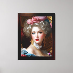 Sie sucht Liebe von Xzendor7 Leinwanddruck